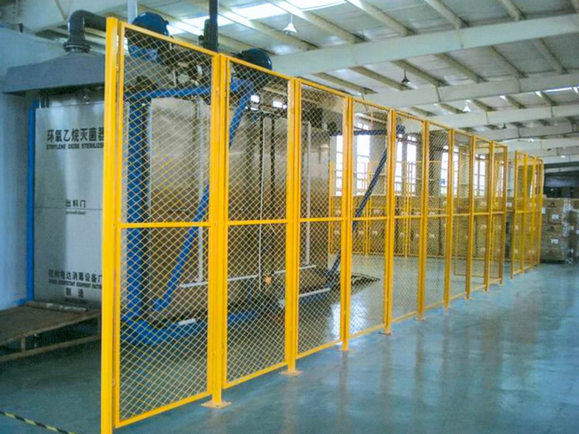 Warehouse Workshop Fence also called warehouse isolation fence ...
